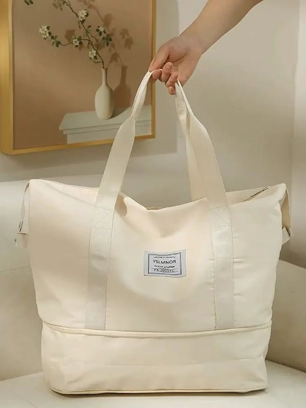 Women's Oversized Satchel Portable Travel Bag Yoga Essentials Here