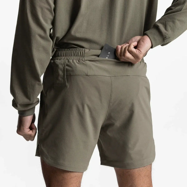 Men's Fitness Plus Size Thin Elastic Training Sports Shorts