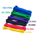 Unisex Fitness Band Pull Up Elastic Rubber Bands Resistance Loop Energy Set Home Gym Workout Expander Strengthen Trainning Yoga Essentials Here