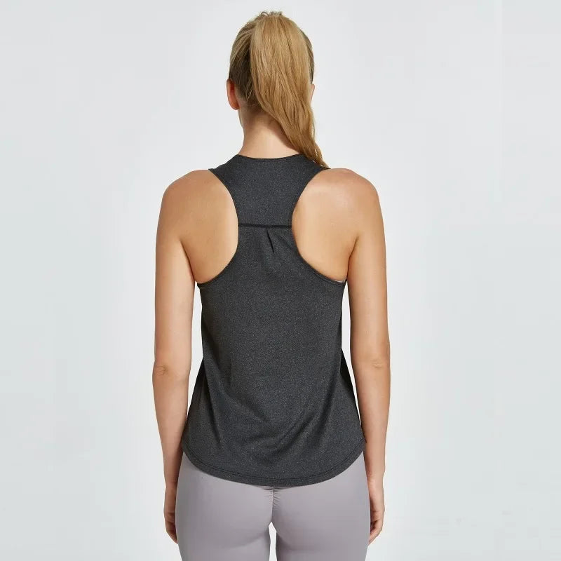 Women's sports yoga top for gym and fitness