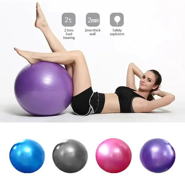 Yoga Ball Pilates Exercise Gymnastic Fitness Ball Balance Gym Fitness Yoga Core Ball Indoor Training Yoga Equipment
