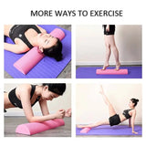 Half Round EVA Foam Roller For Yoga Pilates Fitness Equipment Balance Pad Yoga Blocks With Massage Floating Point 30-45cm Yoga Essentials Here