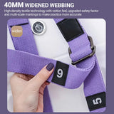 Aerial Yoga Strap Pull Rope Woman Hammock Stretch Leg Splits Trainer Female Gym Belt Aerial Hammock Swing Stretching Inversion Yoga Essentials Here