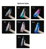 Water Bottle Motivational Sport Water Bottle Leakproof Drinking Bottles Outdoor Sports Travel Kettle Drinking Water Bottle