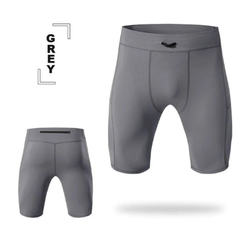 Men's compression shorts, gym, running