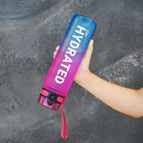 Water Bottle Motivational Sport Water Bottle Leakproof Drinking Bottles Outdoor Sports Travel Kettle Drinking Water Bottle