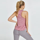 Women's sports yoga top for gym and fitness