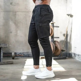 Men's lightweight, stretchy, custom-made sports pants