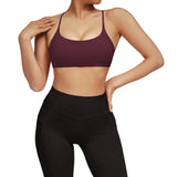 Women's Yoga Bra, Fitness Sports Bra, Sportswear for Women, Push Up Sports Bra for Running, Gym Crop Top, for Fitness