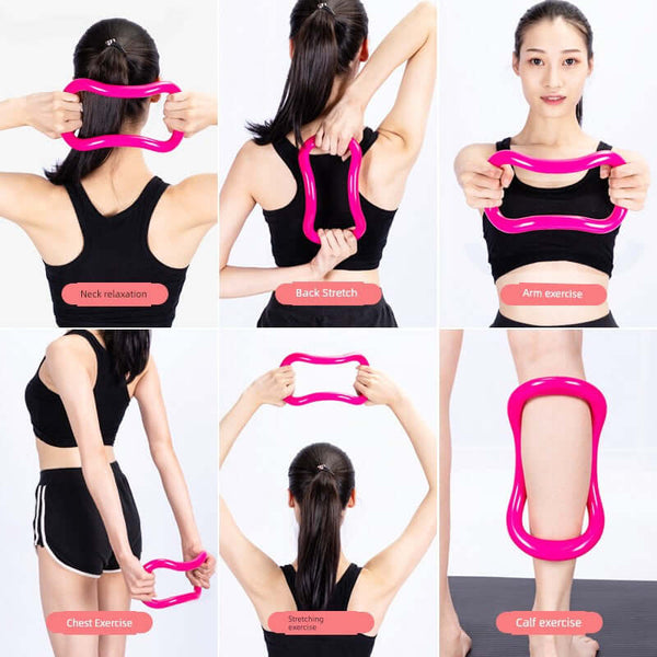 Yoga ring, pilates, multifunctional, exercises