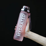 Water Bottle Motivational Sport Water Bottle Leakproof Drinking Bottles Outdoor Sports Travel Kettle Drinking Water Bottle
