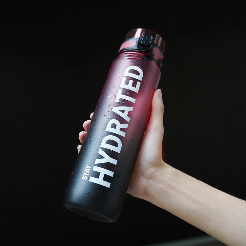 Water Bottle Motivational Sport Water Bottle Leakproof Drinking Bottles Outdoor Sports Travel Kettle Drinking Water Bottle