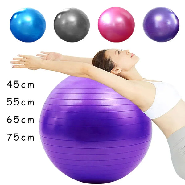 Yoga Ball Pilates Exercise Gymnastic Fitness Ball Balance Gym Fitness Yoga Core Ball Indoor Training Yoga Equipment