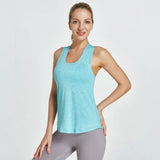 Women's sports yoga top for gym and fitness