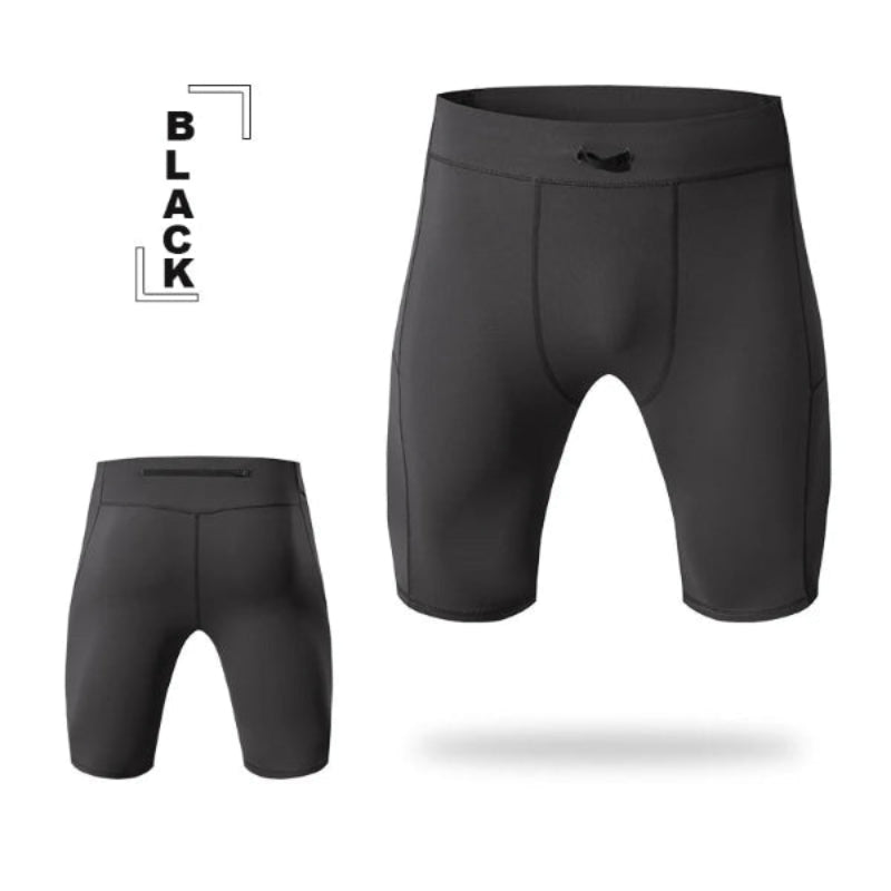 Men's compression shorts, gym, running