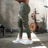 Men's lightweight, stretchy, custom-made sports pants