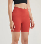 SOISOU Nylon Women's Shorts Gym Yoga Shorts Leggings High Waist Elastic Tight Breathable No Awkward Lines Women's Cycling Shorts Yoga Essentials Here