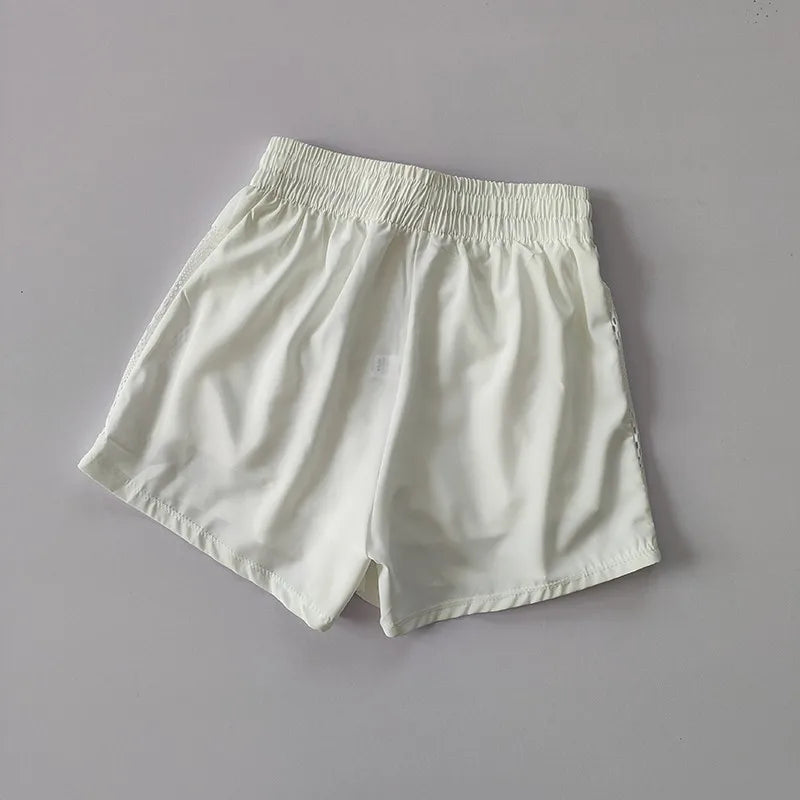 Women's Yoga Shorts High Waist Sport Fitness 2 in 1 Workout Shorts Running Pants Sports Shorts Casual Gym Quick Drying Shorts Yoga Essentials Here