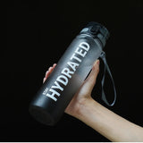 Water Bottle Motivational Sport Water Bottle Leakproof Drinking Bottles Outdoor Sports Travel Kettle Drinking Water Bottle