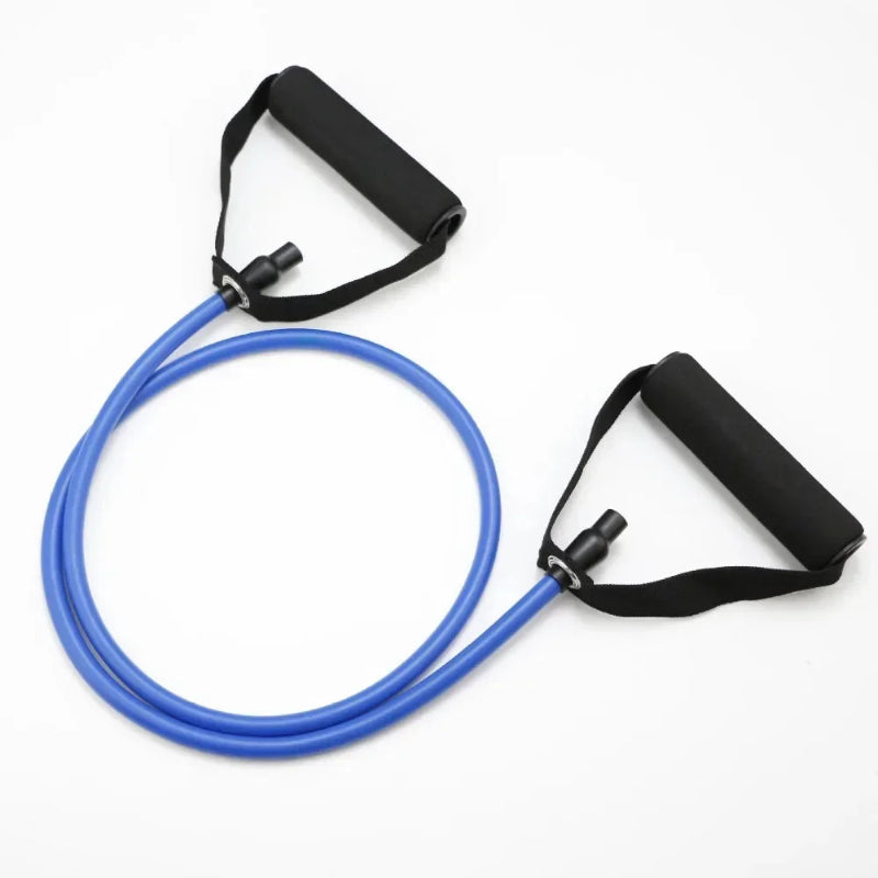 Hot 3 Levels Resistance Yoga Pull Rope Bands Handles Elastic Sports Bodybuild Home Gym Workouts Muscle Training Rubber Tube Band Yoga Essentials Here