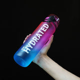 Water Bottle Motivational Sport Water Bottle Leakproof Drinking Bottles Outdoor Sports Travel Kettle Drinking Water Bottle