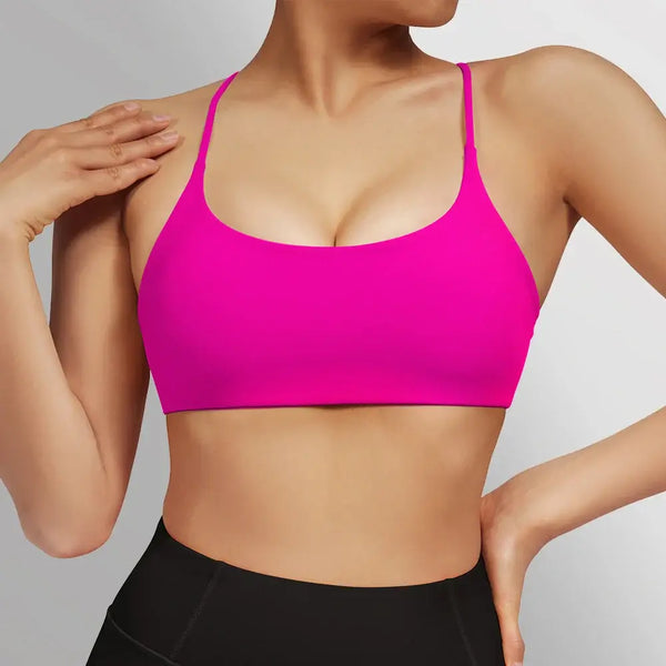 Women's Yoga Bra, Fitness Sports Bra, Sportswear for Women, Push Up Sports Bra for Running, Gym Crop Top, for Fitness