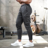 Men's lightweight, stretchy, custom-made sports pants