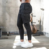 Men's lightweight, stretchy, custom-made sports pants