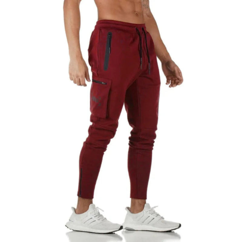 Men's lightweight, stretchy, custom-made sports pants
