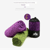 Yoga Mat Drape Non Slip Female Cloth Sweat-Absorbent Professional Towel Cloth Liner Machine Washable Mat Blanket Portable Milk Towel Bath Mat