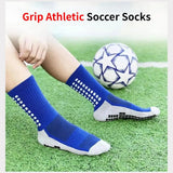 4 Pairs of Sports Socks Football Socks Men's Mid-calf Socks Breathable Silicone Anti-slip Dot Socks Basketball Yoga Socks Yoga Essentials Here