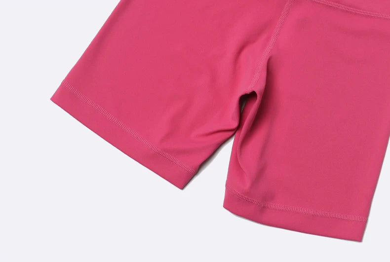 SOISOU Nylon Women's Shorts Gym Yoga Shorts Leggings High Waist Elastic Tight Breathable No Awkward Lines Women's Cycling Shorts Yoga Essentials Here