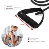 Hot 3 Levels Resistance Yoga Pull Rope Bands Handles Elastic Sports Bodybuild Home Gym Workouts Muscle Training Rubber Tube Band Yoga Essentials Here