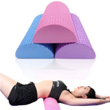 Half Round EVA Foam Roller For Yoga Pilates Fitness Equipment Balance Pad Yoga Blocks With Massage Floating Point 30-45cm Yoga Essentials Here