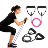 Hot 3 Levels Resistance Yoga Pull Rope Bands Handles Elastic Sports Bodybuild Home Gym Workouts Muscle Training Rubber Tube Band Yoga Essentials Here