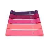 5Pcs/Set Yoga Resistance Rubber Bands Bodybuilding Elastic Bands Pilates Exercise Workout Bands Expander Belt Fitness Equipment Yoga Essentials Here
